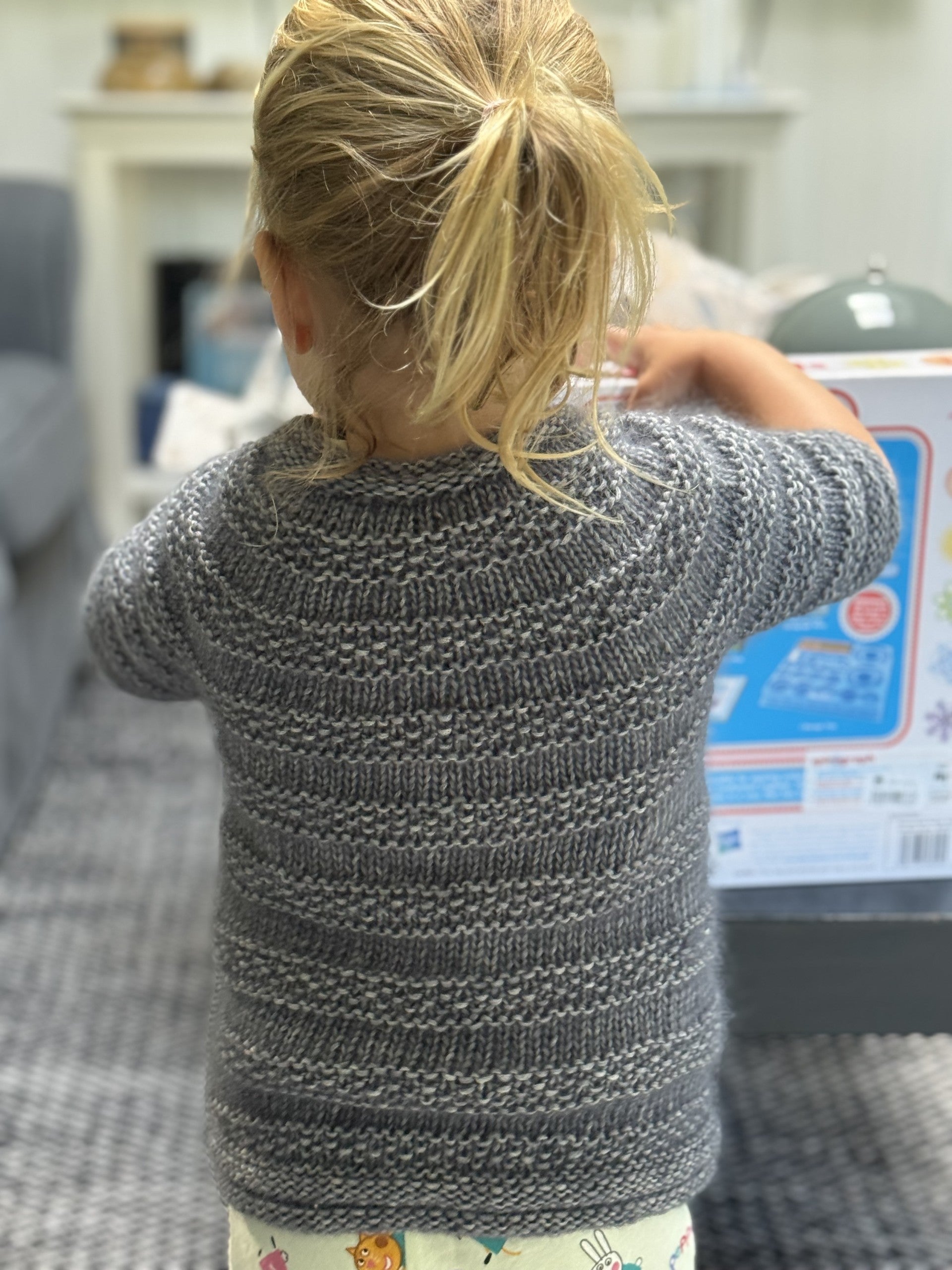 KIT TIL "BØRNESWEATER BLÅREGN"